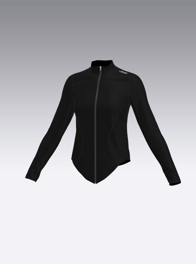 Full zipper heart Jacket