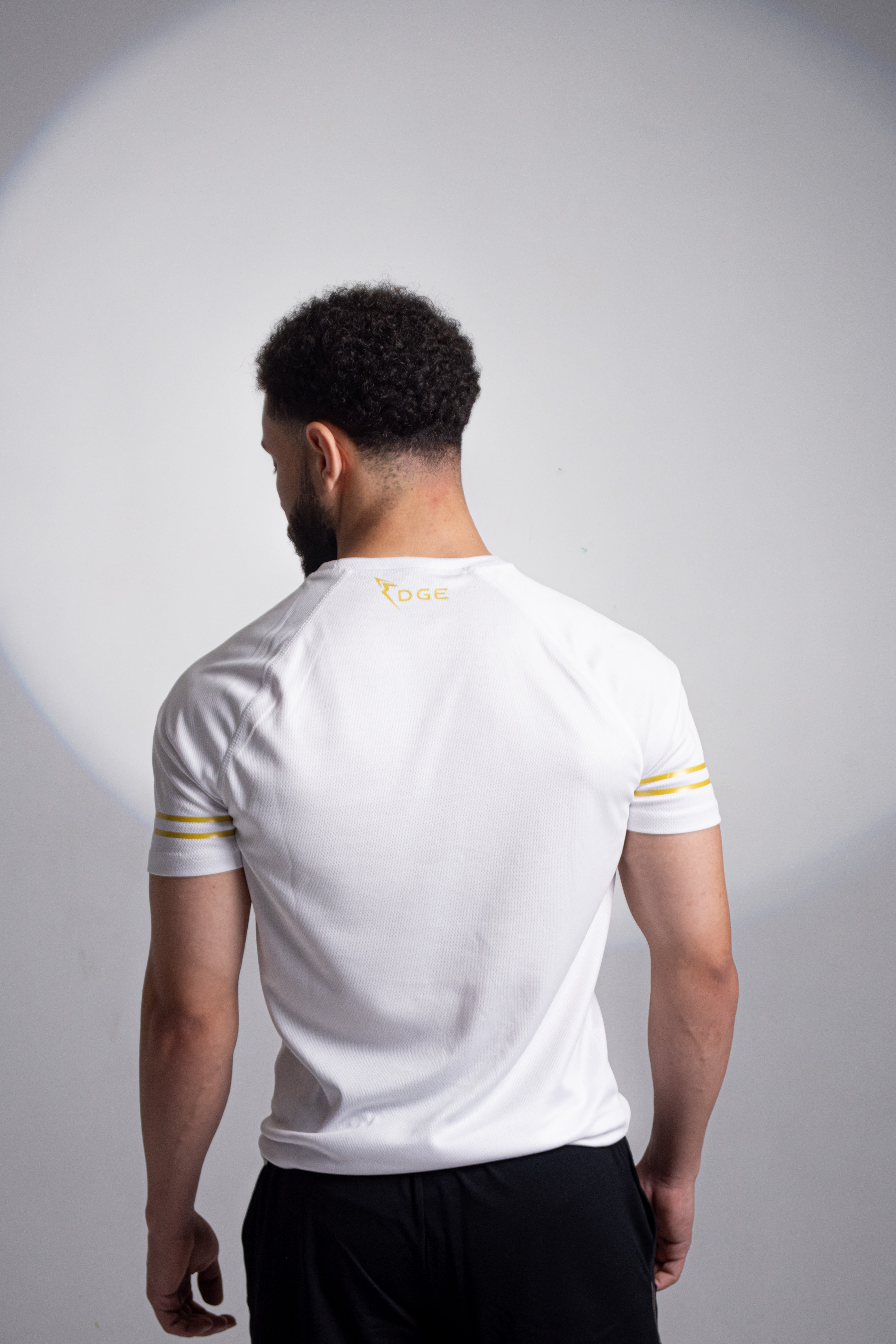 White 勇 Mesh T-shirt