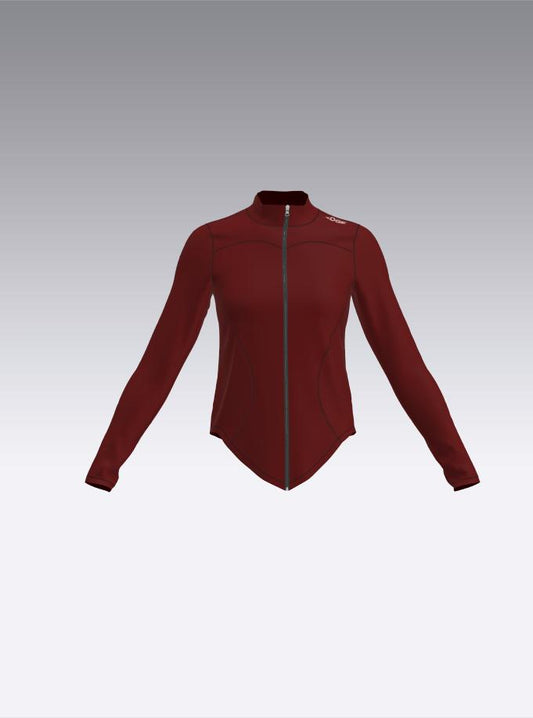Full zipper heart Jacket