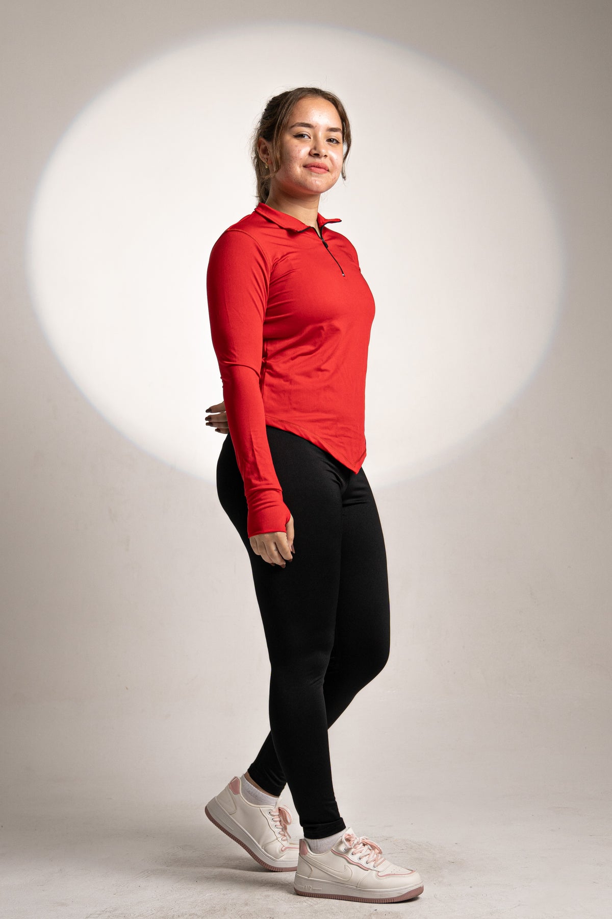 Swift-flow Red Quarter zip